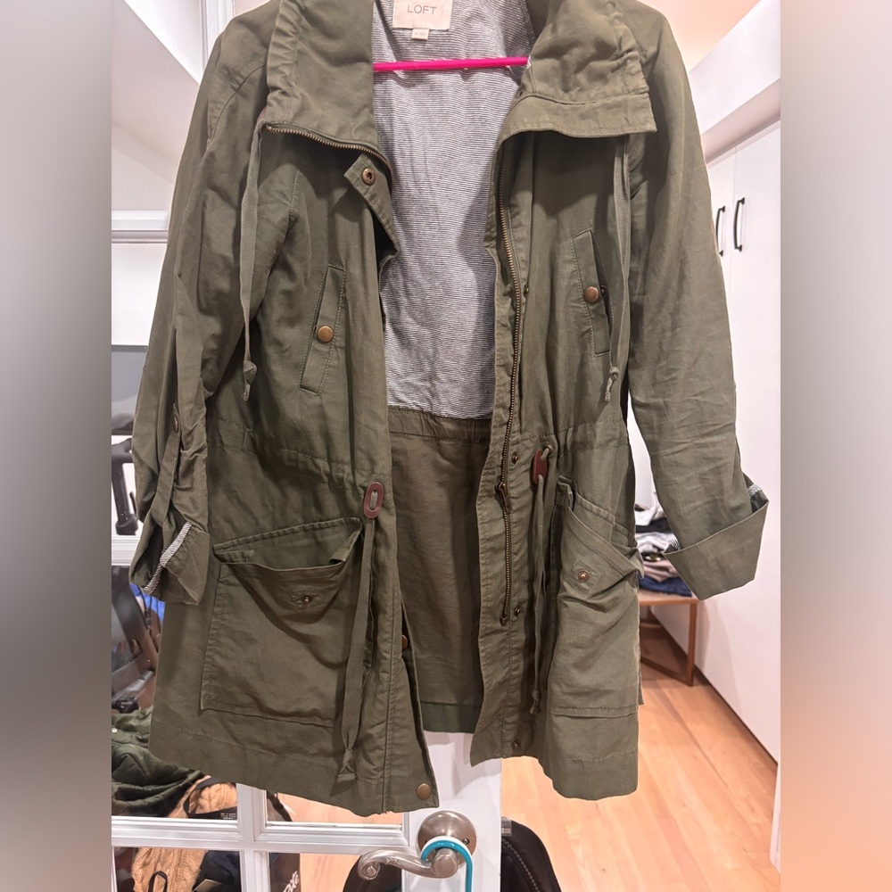 LOFT Women’s Army Green Field Jacket